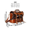 PDF Pattern and Instructional Video for Casablanca Travel Bag - Vasile and Pavel Leather Patterns