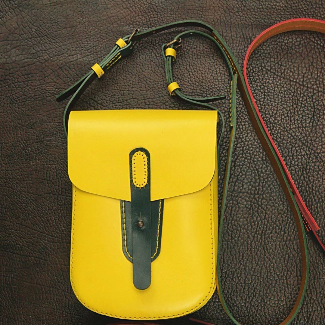 Leather Satchel Pattern Oval Shaped, Free PDF Pattern & Tutorial