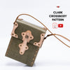 PDF Pattern and Instructional Video for Clark Crossbody Bag - Vasile and Pavel Leather Patterns