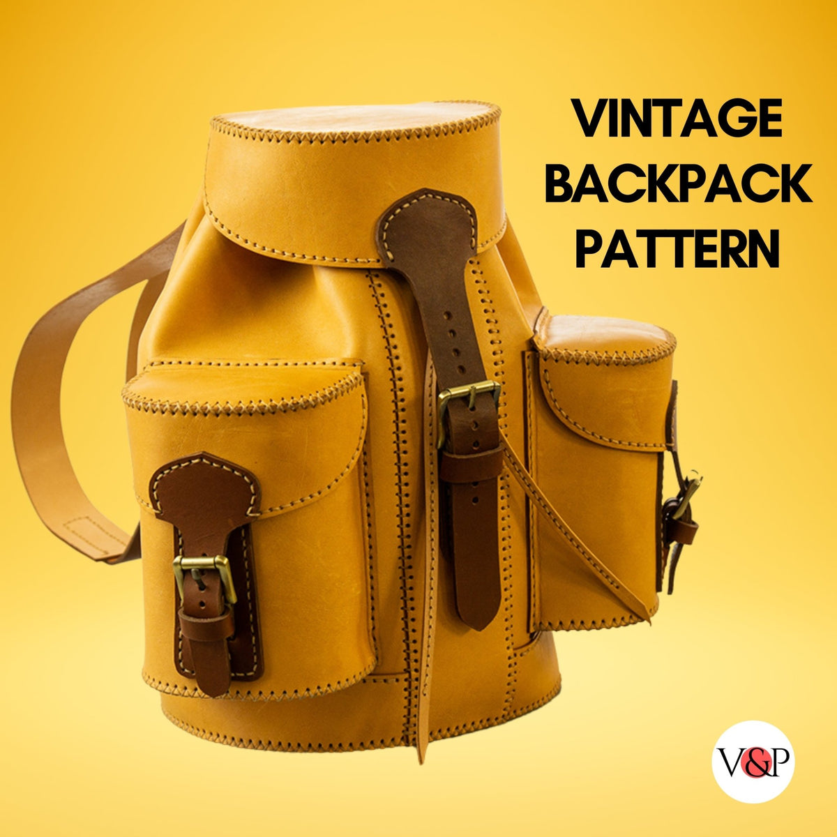 Apache Leather Backpack, PDF Pattern & Instructional Video – Vasile and  Pavel Leather Patterns