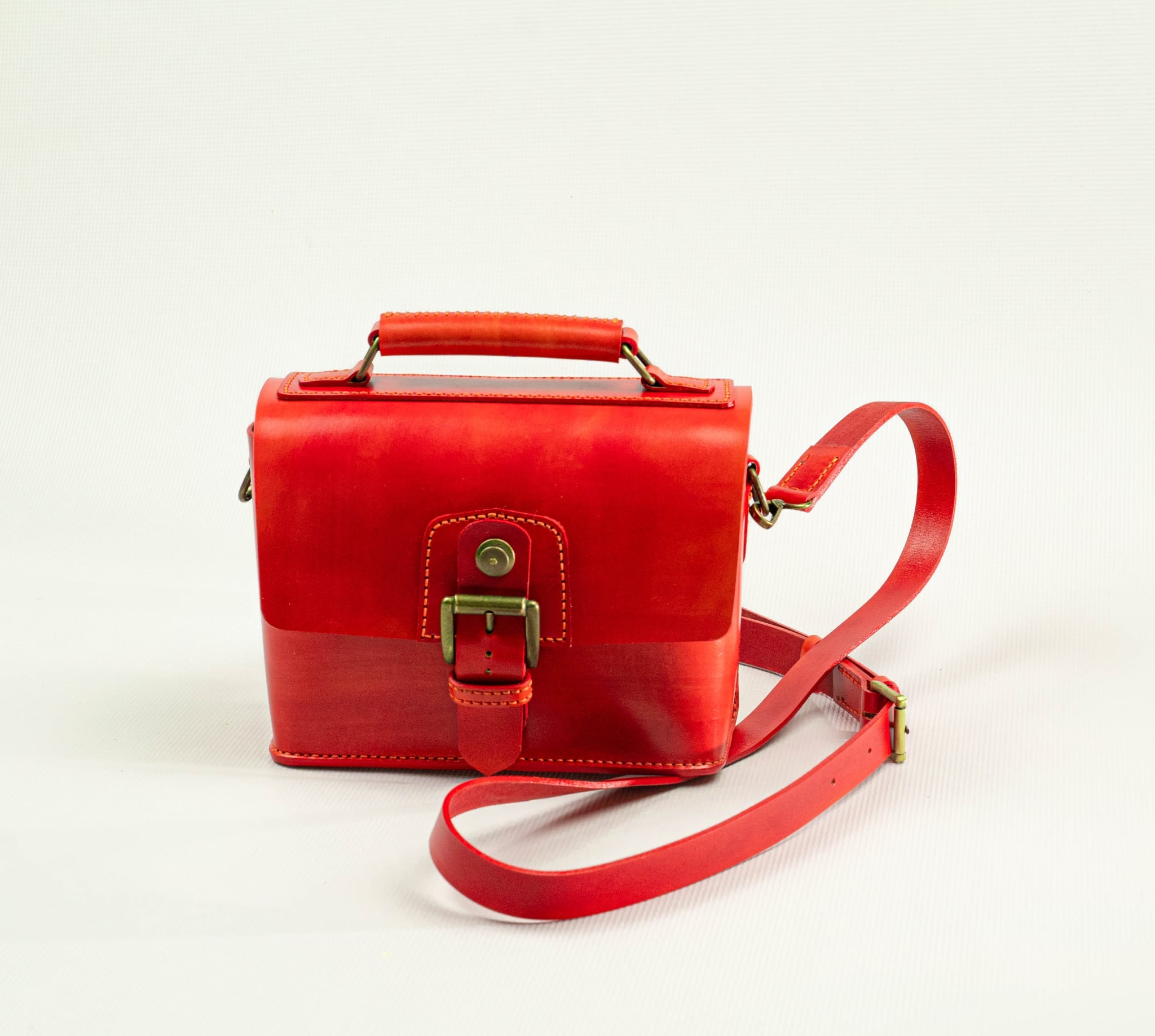 PDF Pattern, DXF and Instructional Video for  Bright Red Bag
