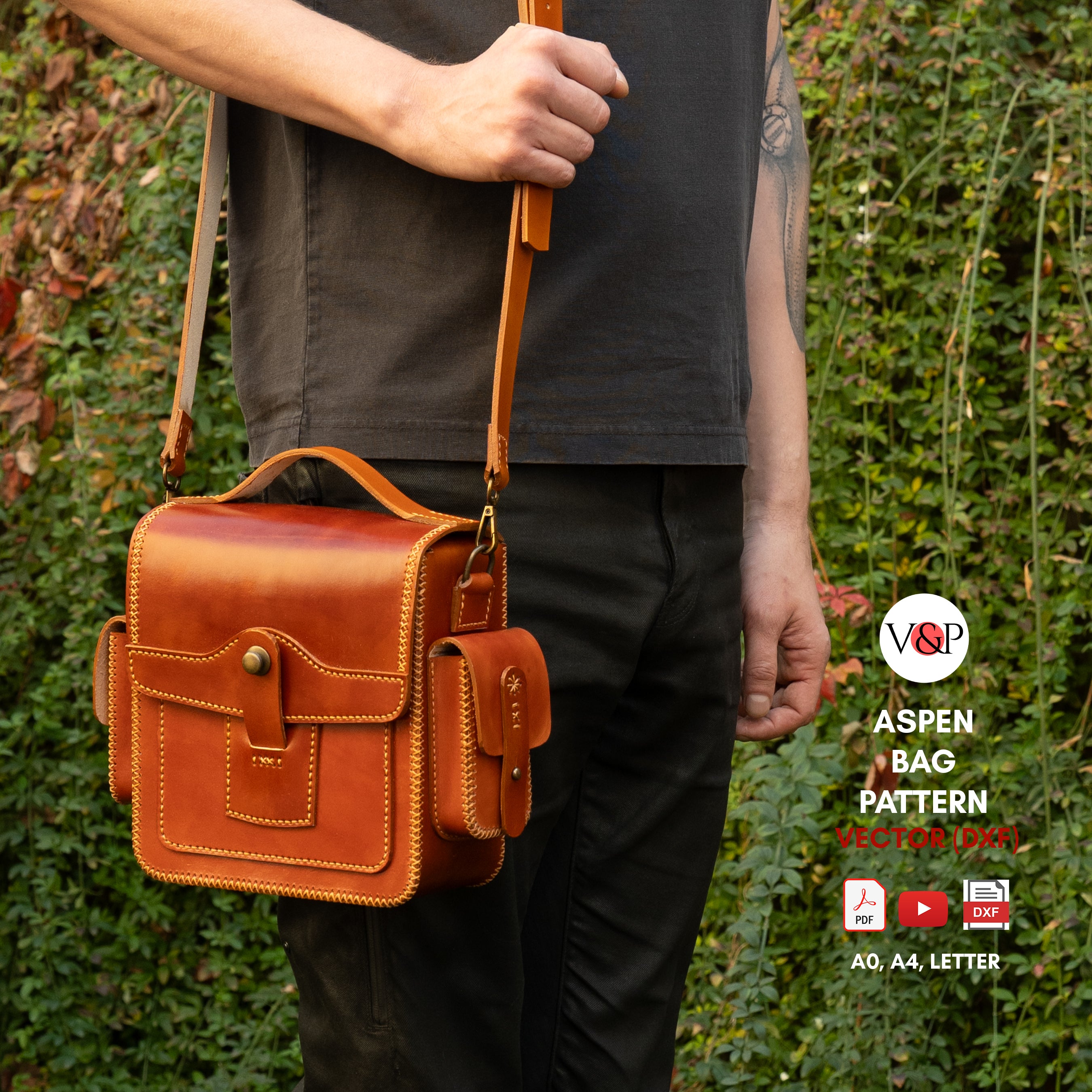 PDF Pattern and Instructional Video for Aspen Bag