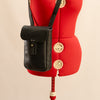  Leather Avery vertical messenger bag - PDF pattern + DXF + Video by Vasile and Pavel - on the mannequin