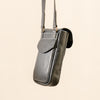  Leather Avery vertical messenger bag - PDF pattern + DXF + Video by Vasile and Pavel - back view
