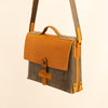 Photo of the Bellamy Messenger Bag made with the PDF Pattern, DXF and Instructional Video for Bellamy Messenger Bag designed by Vasile and Pavel