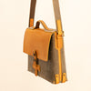 Photo of the Bellamy Messenger Bag made with the PDF Pattern, DXF and Instructional Video for Bellamy Messenger Bag designed by Vasile and Pavel