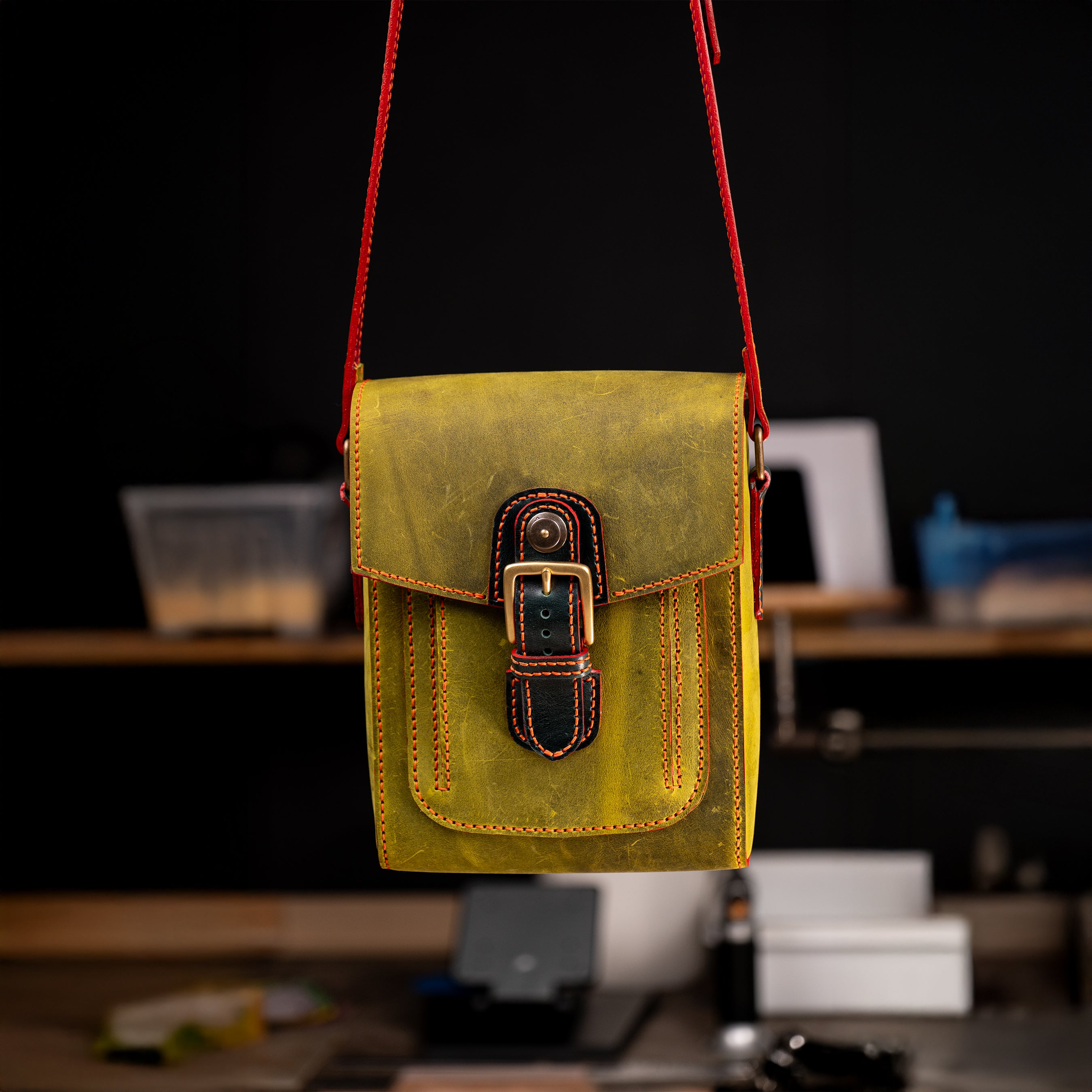 Leather Crossbody Bag Pattern PDF + DXF | Cooper Bag | Vasile and Pavel ...