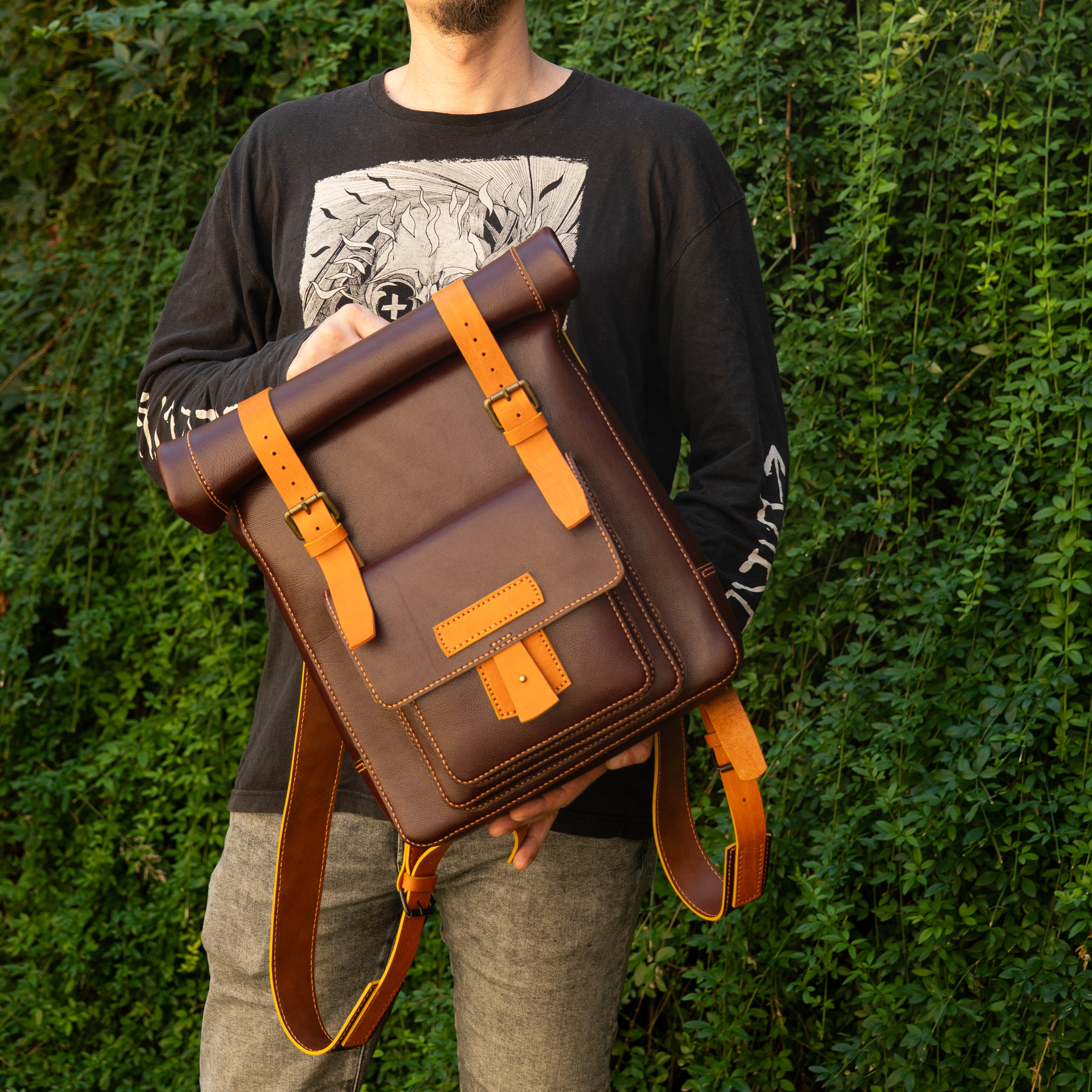 PDF Pattern, DXF and Instructional Video for Driftwood Rolltop Backpack