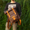 PDF Pattern, DXF and Instructional Video for Driftwood Rolltop Backpack