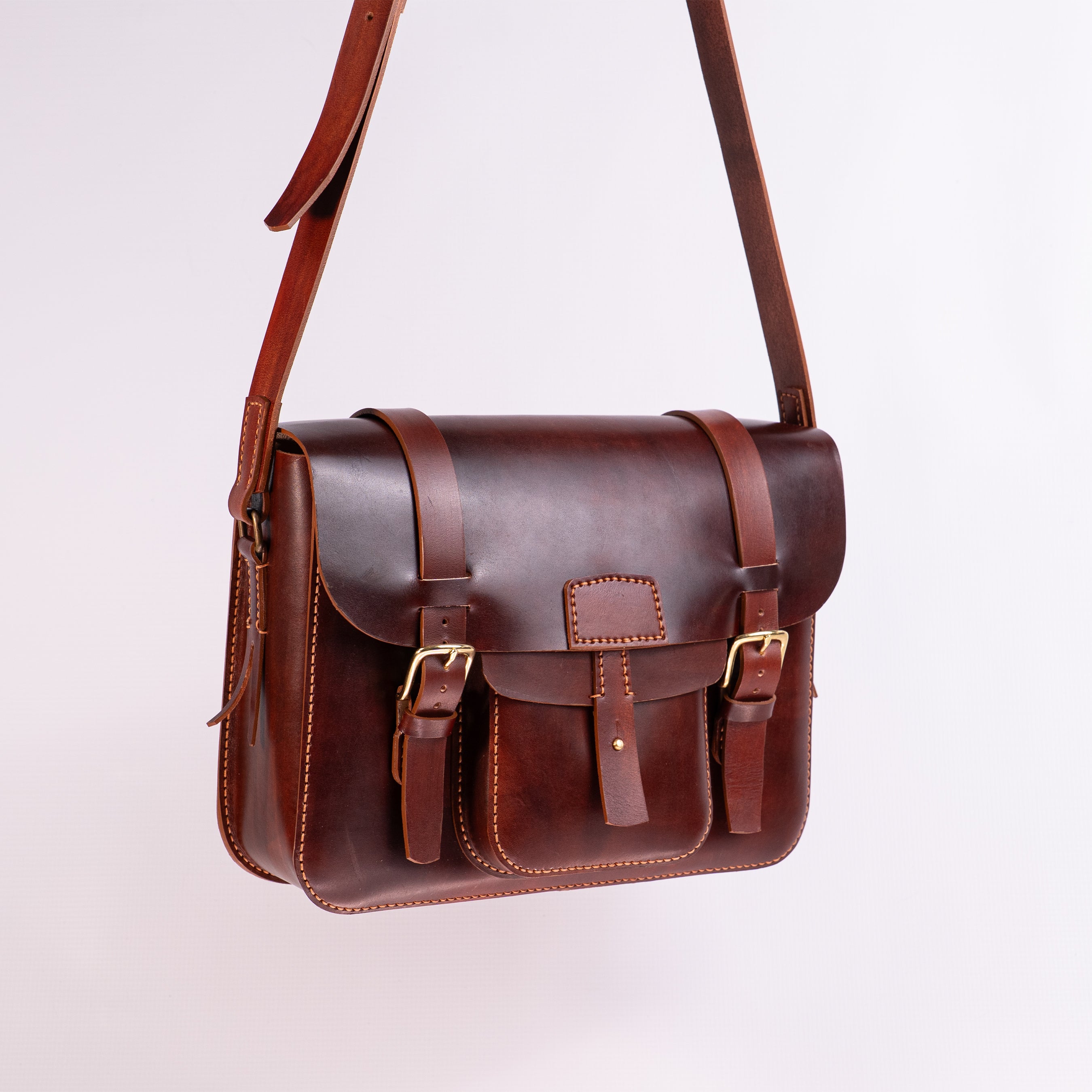 Eleanor Leather Satchel Bag Pattern | PDF + DXF +Video | Vasile and ...