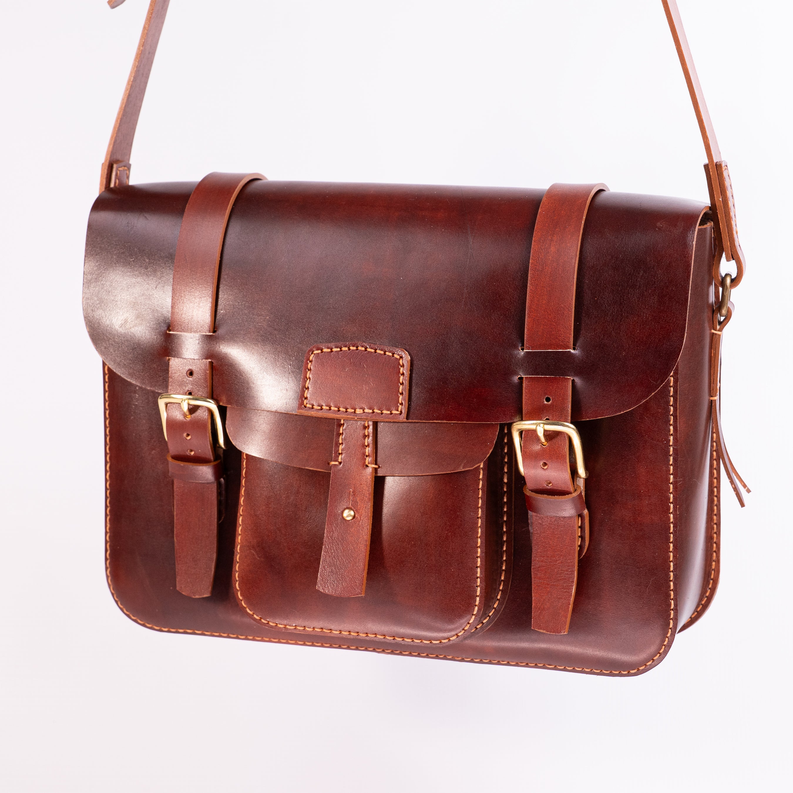 Eleanor Leather Satchel Bag Pattern | PDF + DXF +Video | Vasile and ...
