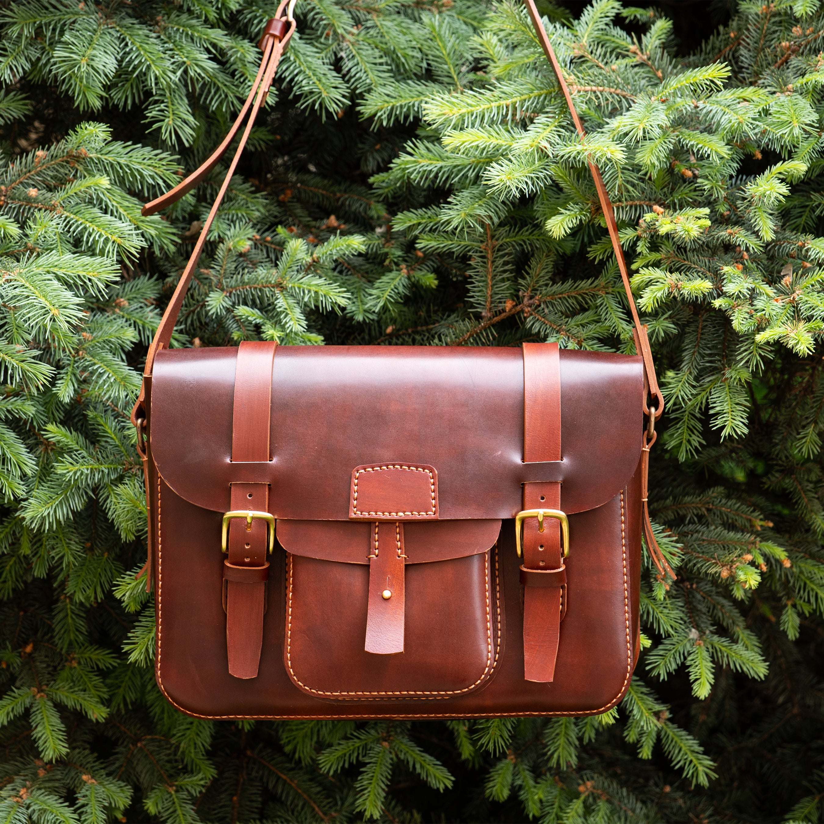 Eleanor Leather Satchel Bag Pattern | PDF + DXF +Video | Vasile and ...