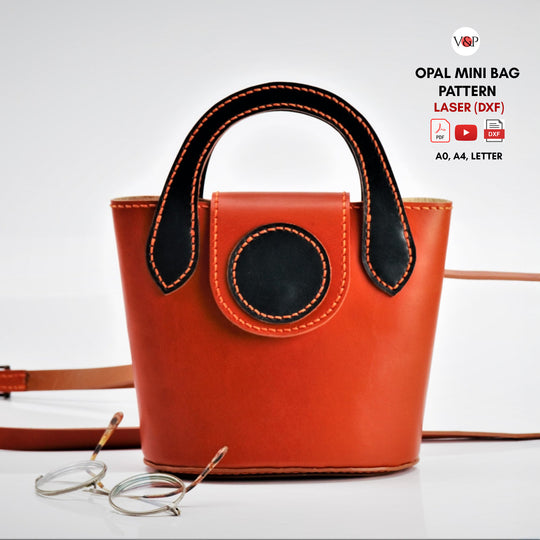 Opal Mini Bag PDF Pattern by Vasile and Pavel