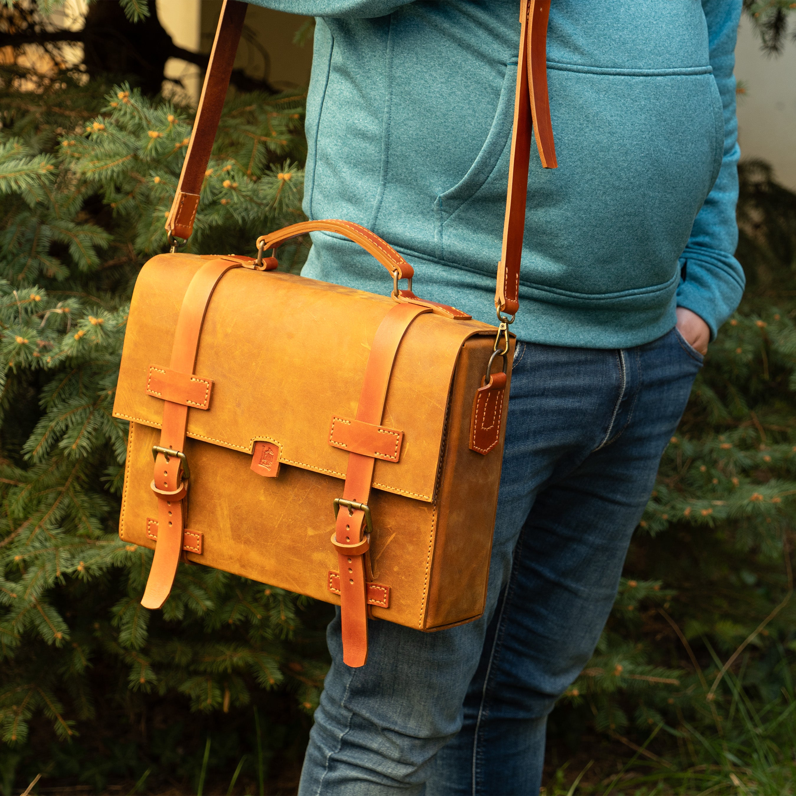 PDF Pattern, DXF and Instructional Video for Quinn Laptop Bag