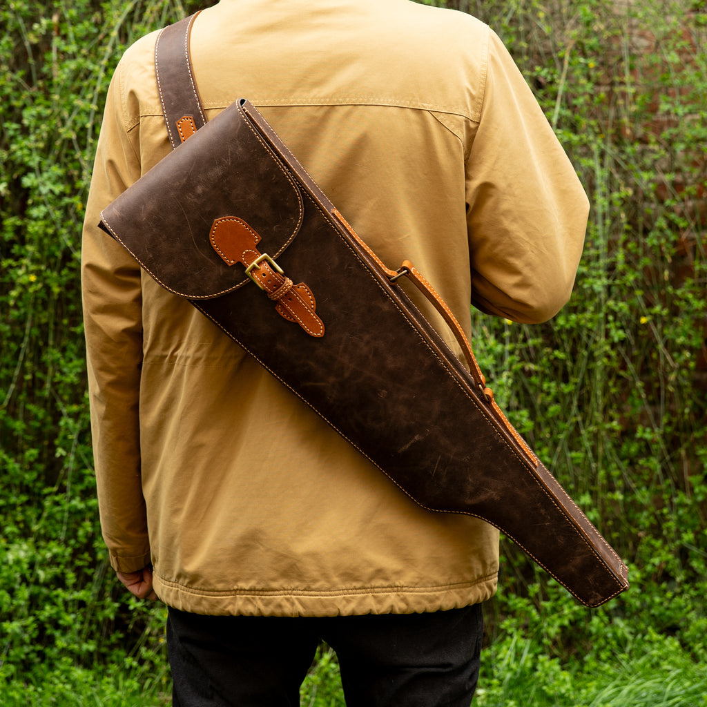 PDF Pattern, DXF and Instructional Video for Leather Rifle Scabbard – Vasile and Pavel Leather Patterns