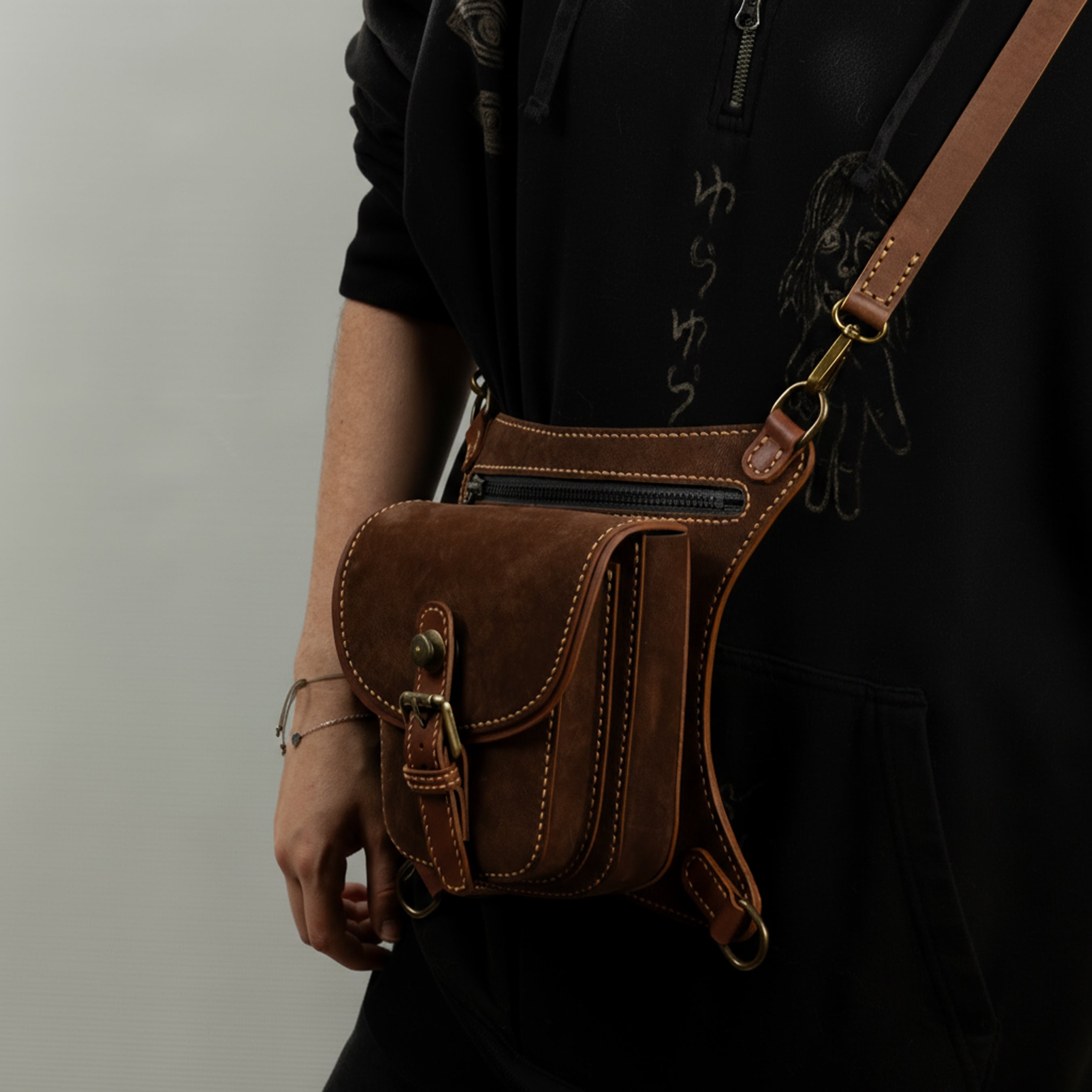 PDF Pattern + DXF + Video for Silo Hip Bag