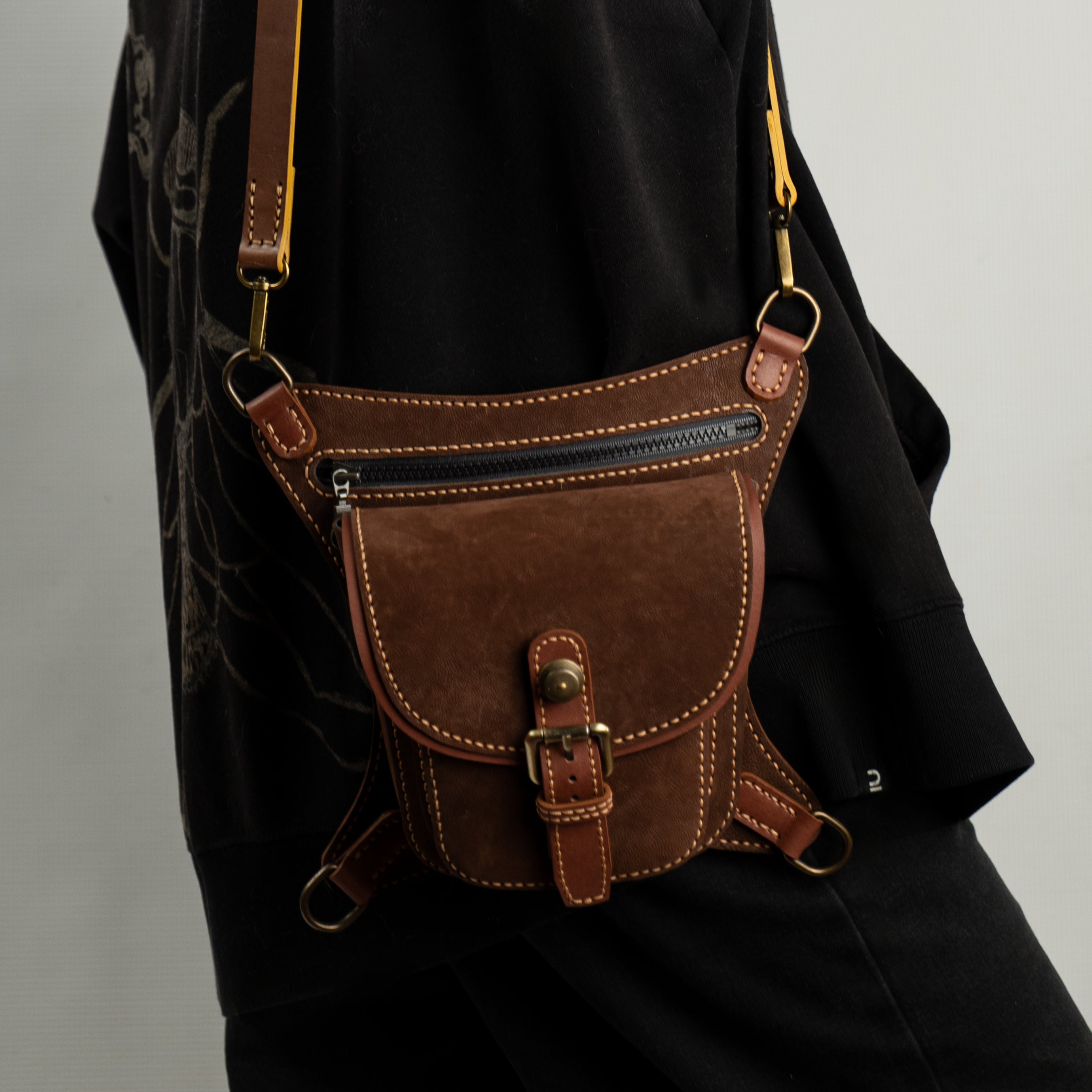 PDF Pattern + DXF + Video for Silo Hip Bag