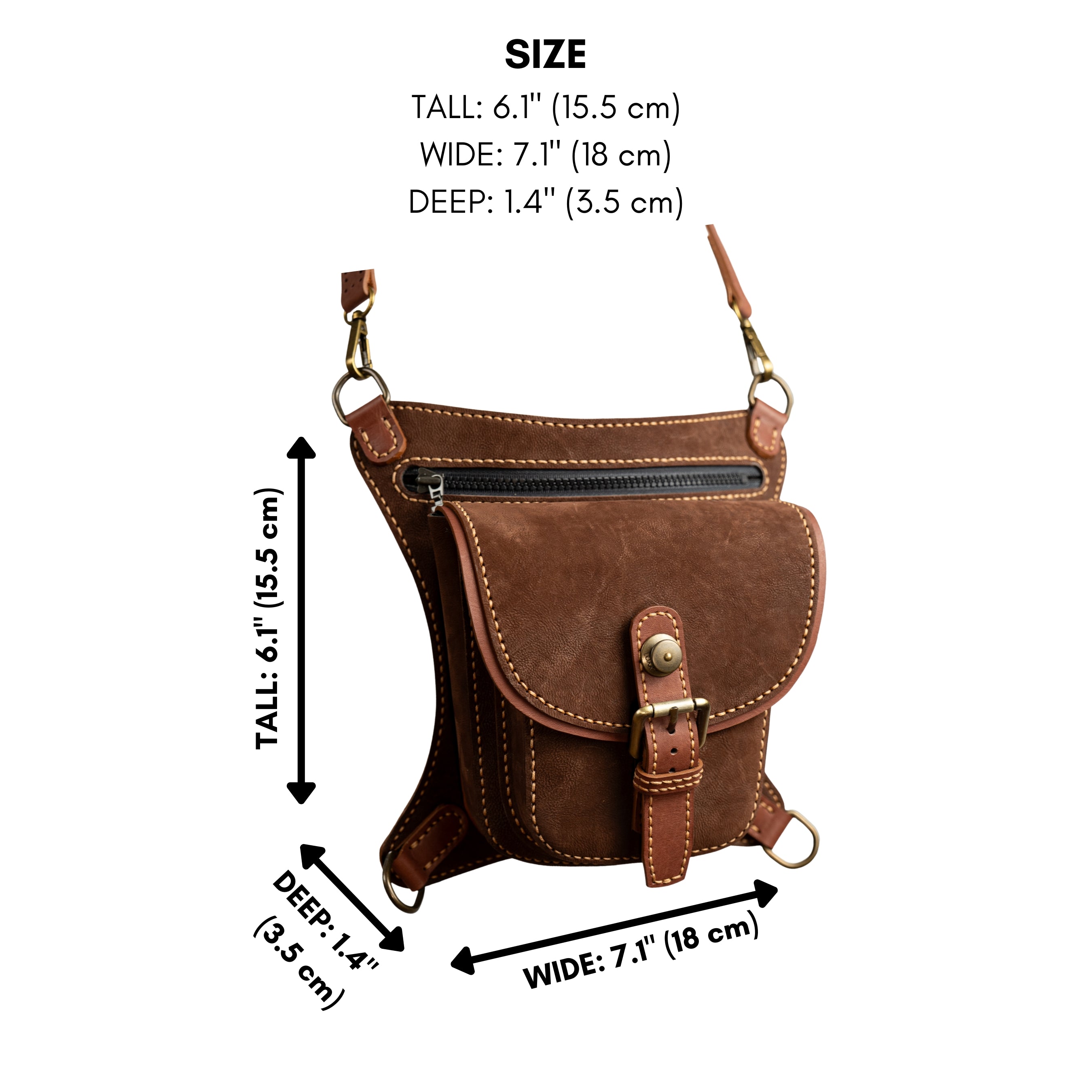 PDF Pattern + DXF + Video for Silo Hip Bag