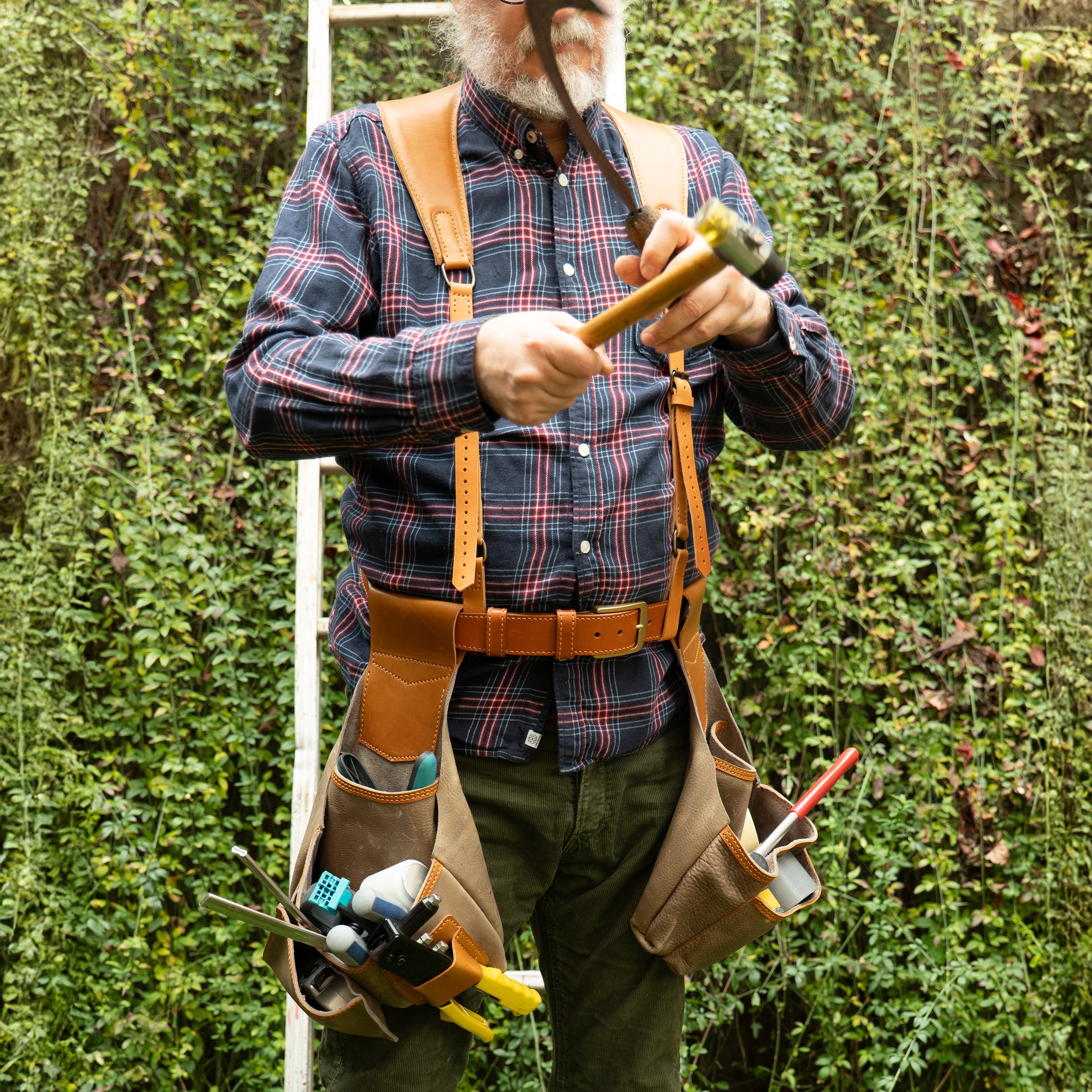 PDF + Video + DXF for Tool Belt with Suspenders