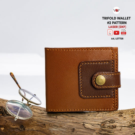 Trifold Wallet No 2 PDF Pattern by Vasile and Pavel