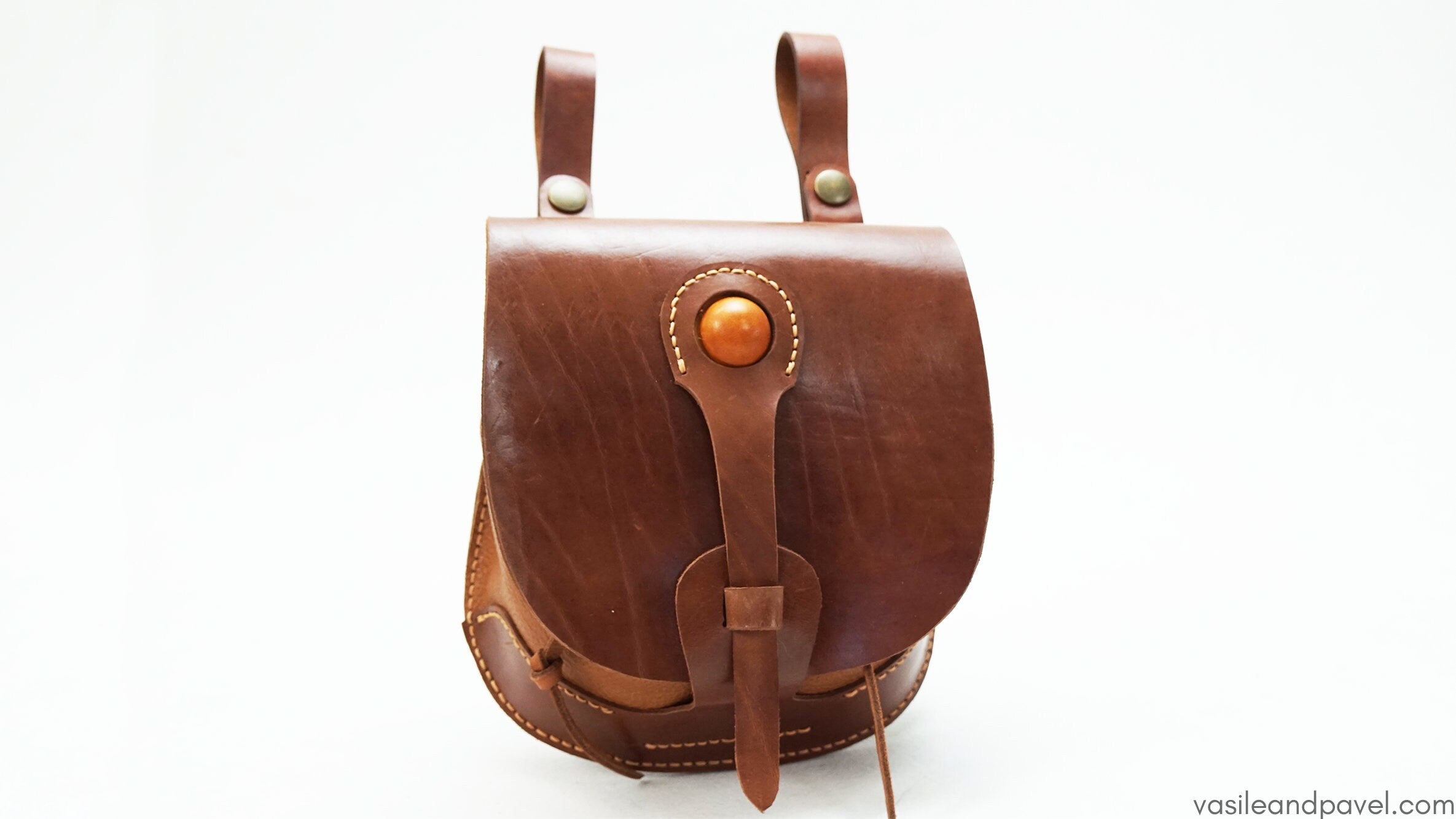 Leather Pouch Pattern, Crossbody Bag | Digital STL+Pdf File | Hip Bag, Leather PDF Pattern & Instructional Video