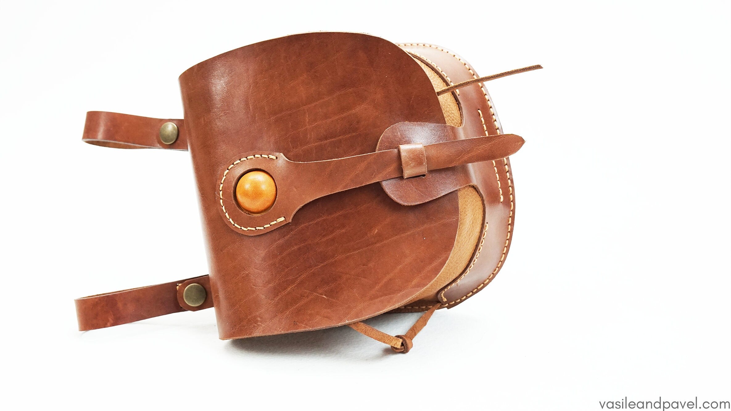 Leather Pouch Pattern, Crossbody Bag | Digital STL+Pdf File | Hip Bag, Leather PDF Pattern & Instructional Video