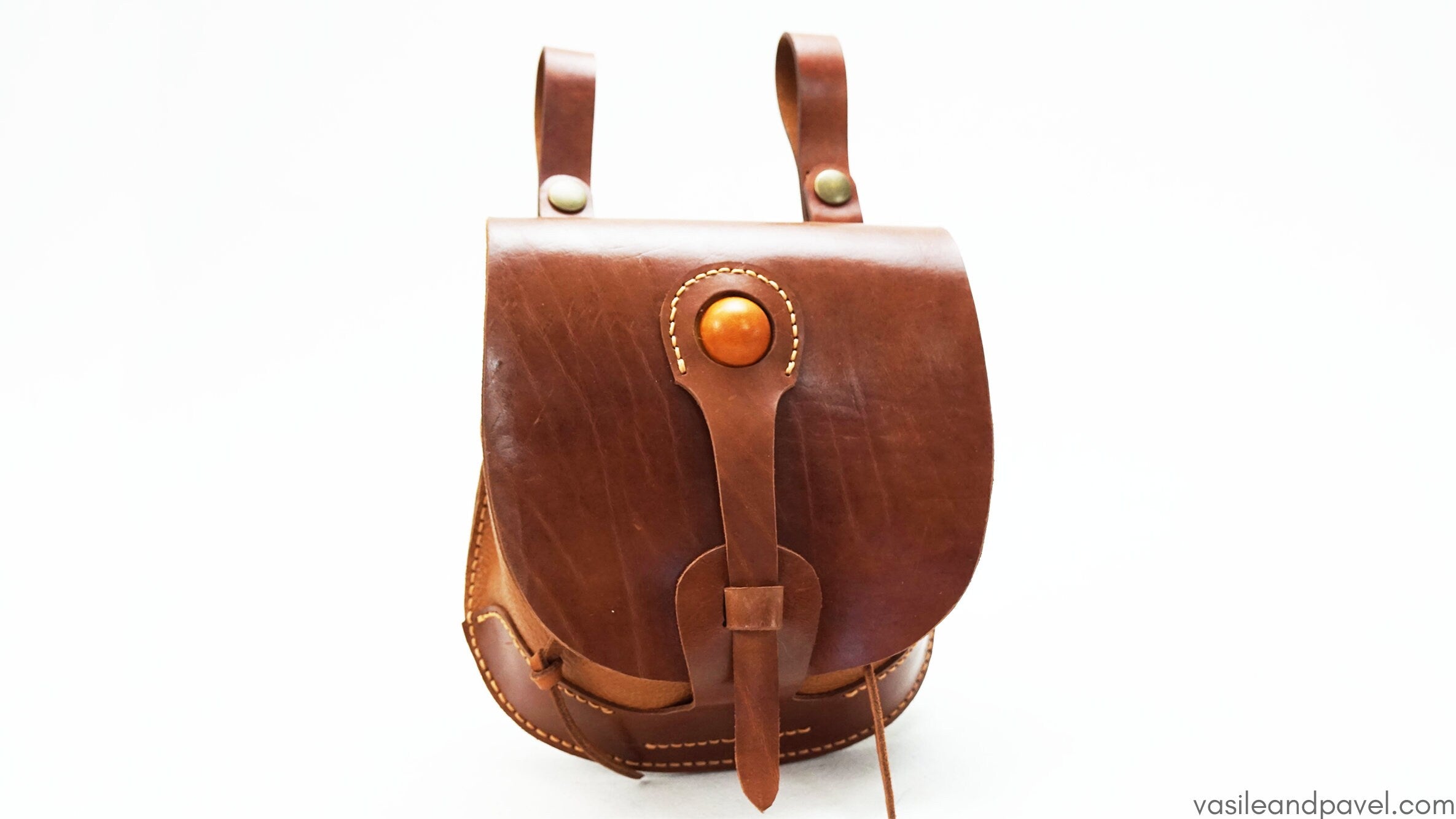 Leather Pouch Pattern, Crossbody Bag | Digital STL+Pdf File | Hip Bag, Leather PDF Pattern & Instructional Video