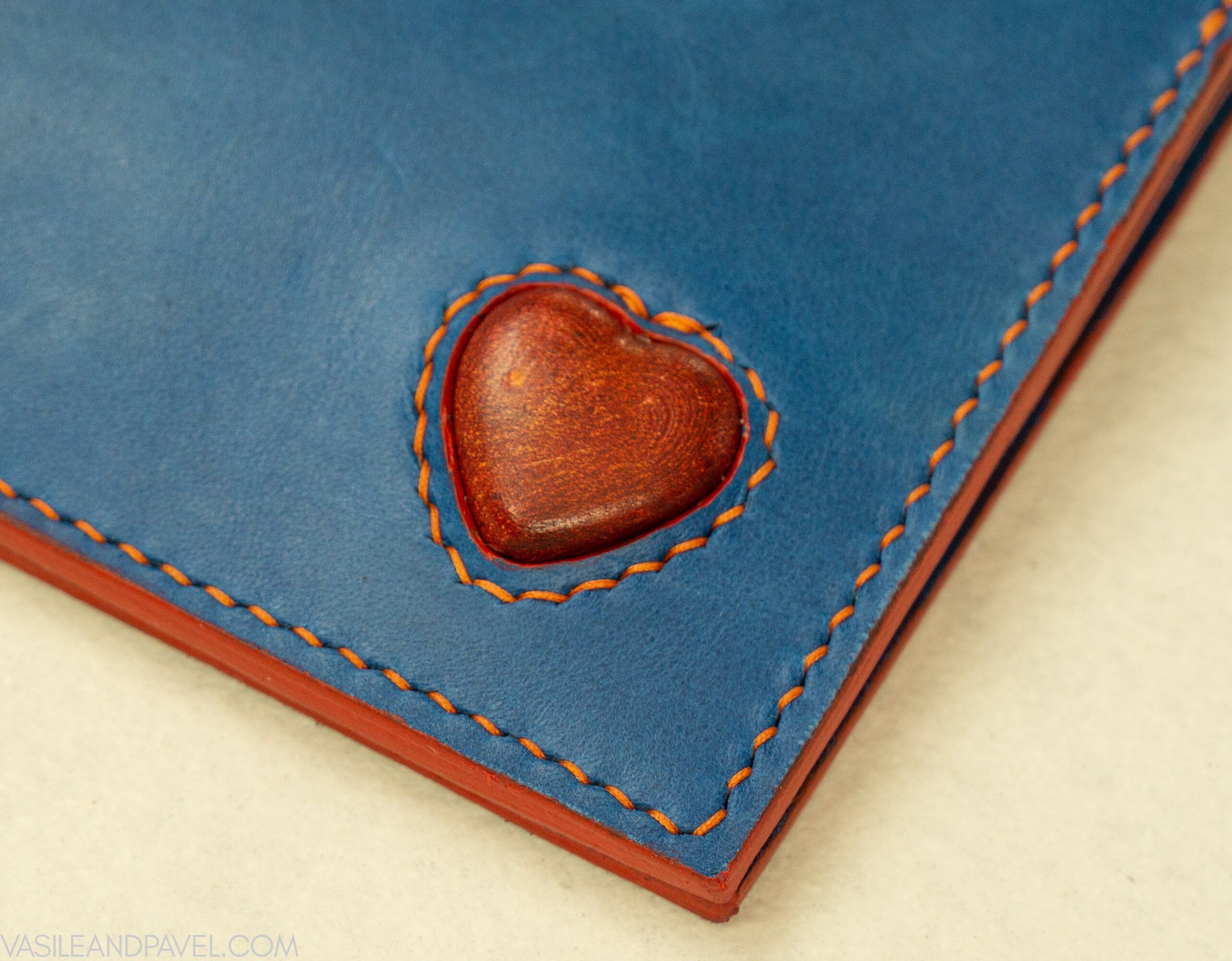 Long Wallet PDF Pattern with a Heart