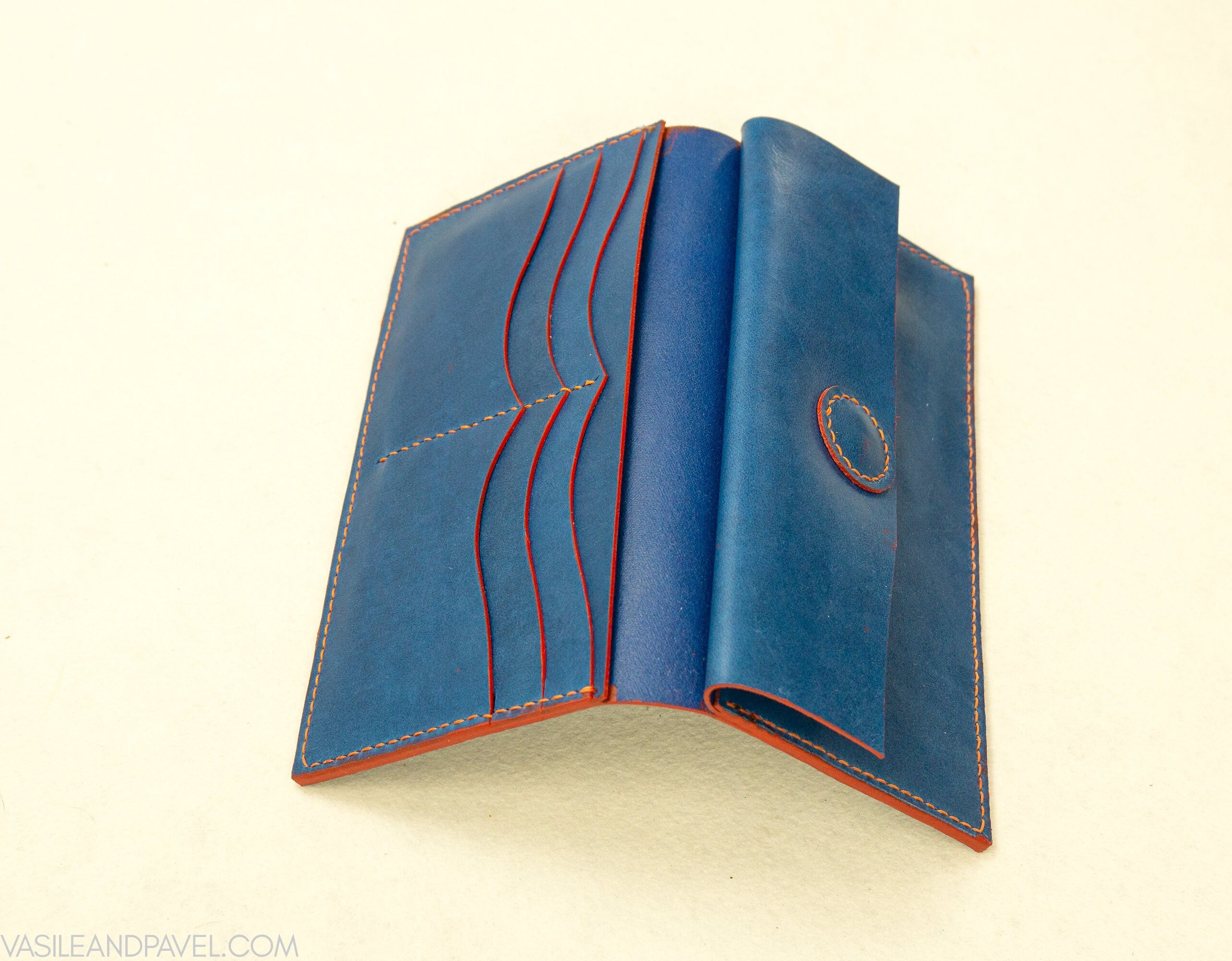 Long Wallet PDF Pattern with a Heart