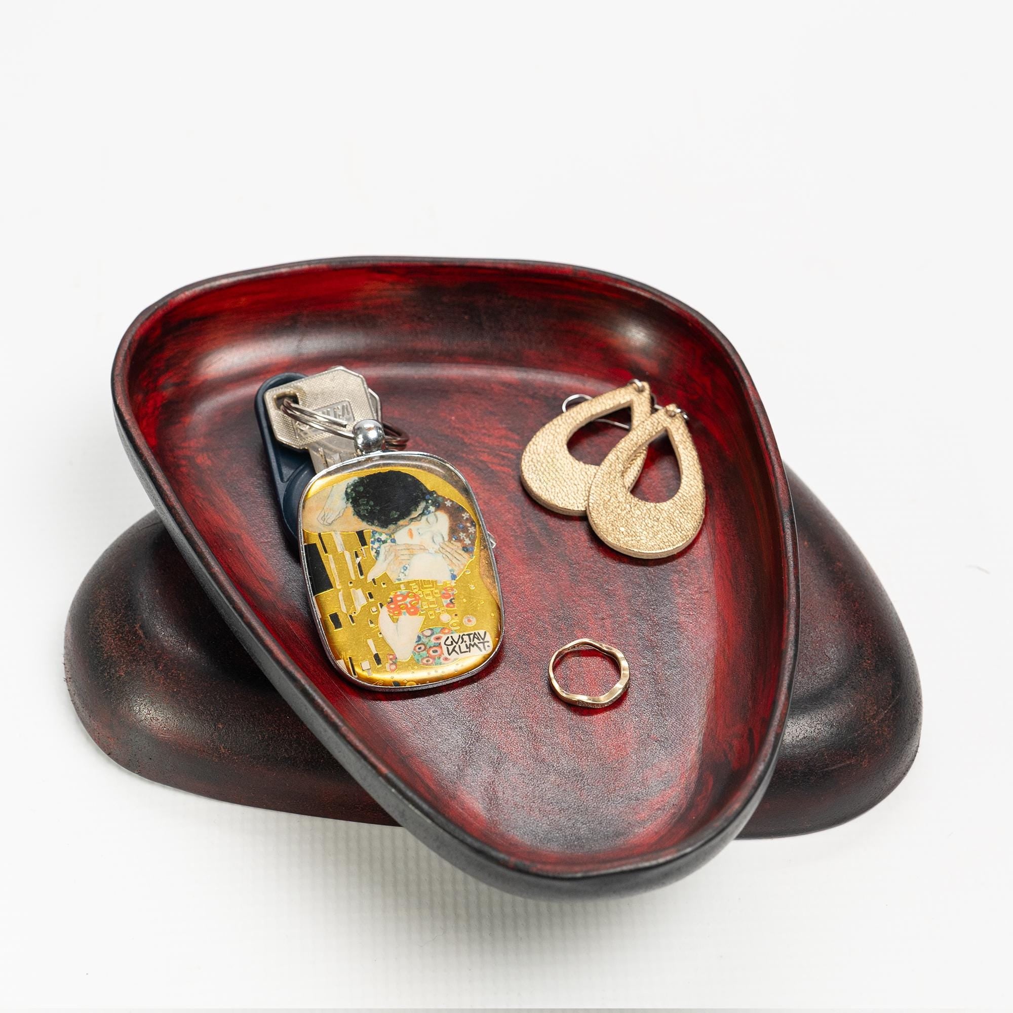 PDF Pattern, STL Files for Leather Catchall Tray with 3D Printing Molds