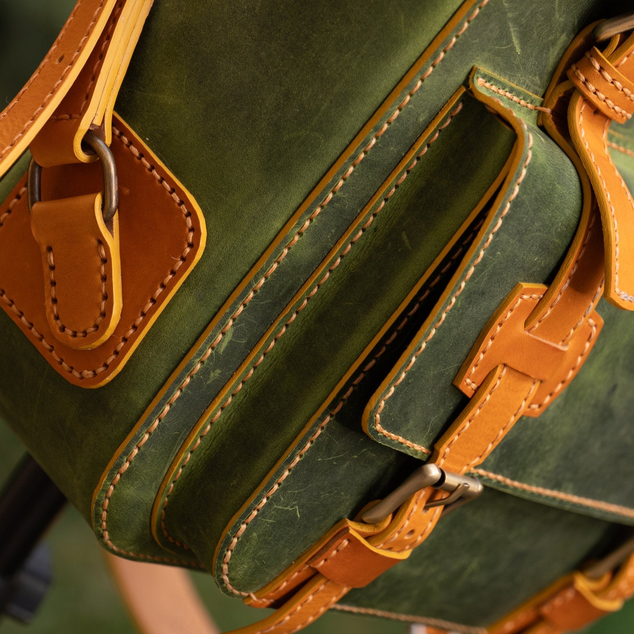 PDF Pattern and Instructional Video for Brian Backpack - Vasile and Pavel Leather Patterns