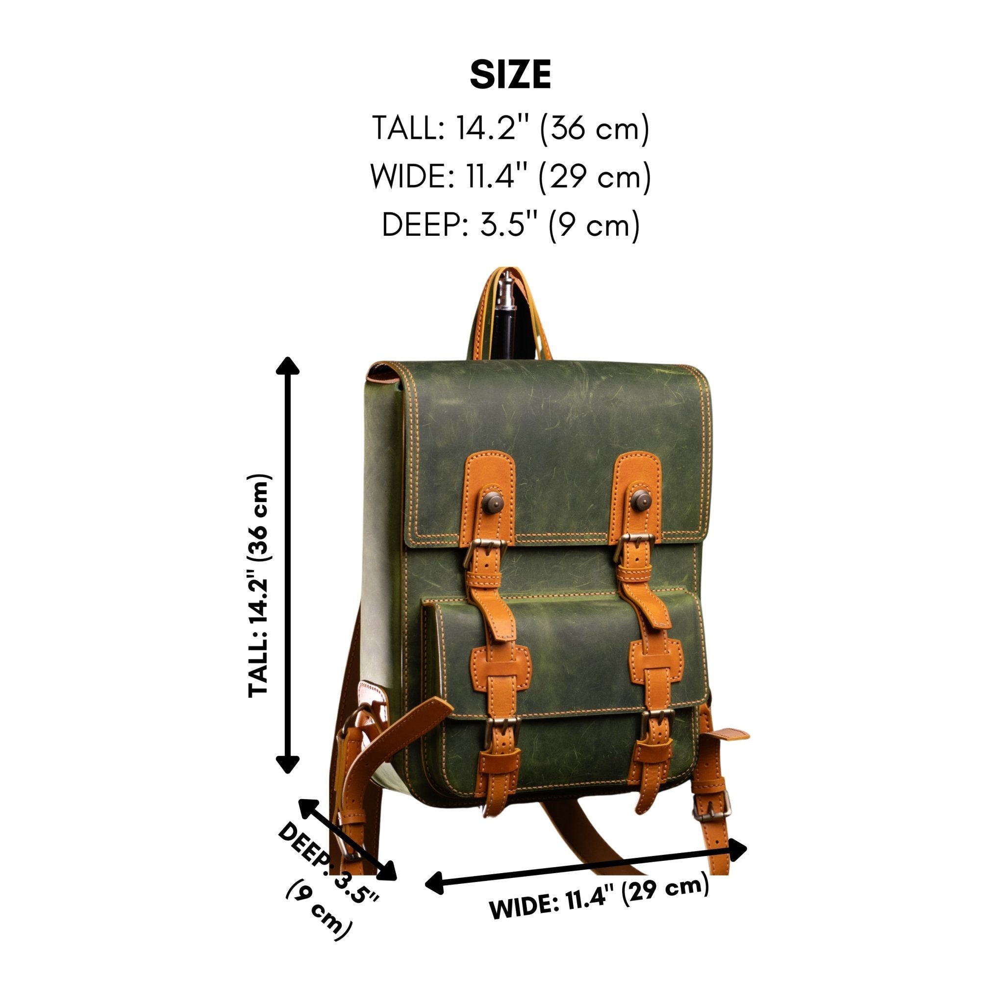 PDF Pattern and Instructional Video for Brian Backpack - Vasile and Pavel Leather Patterns