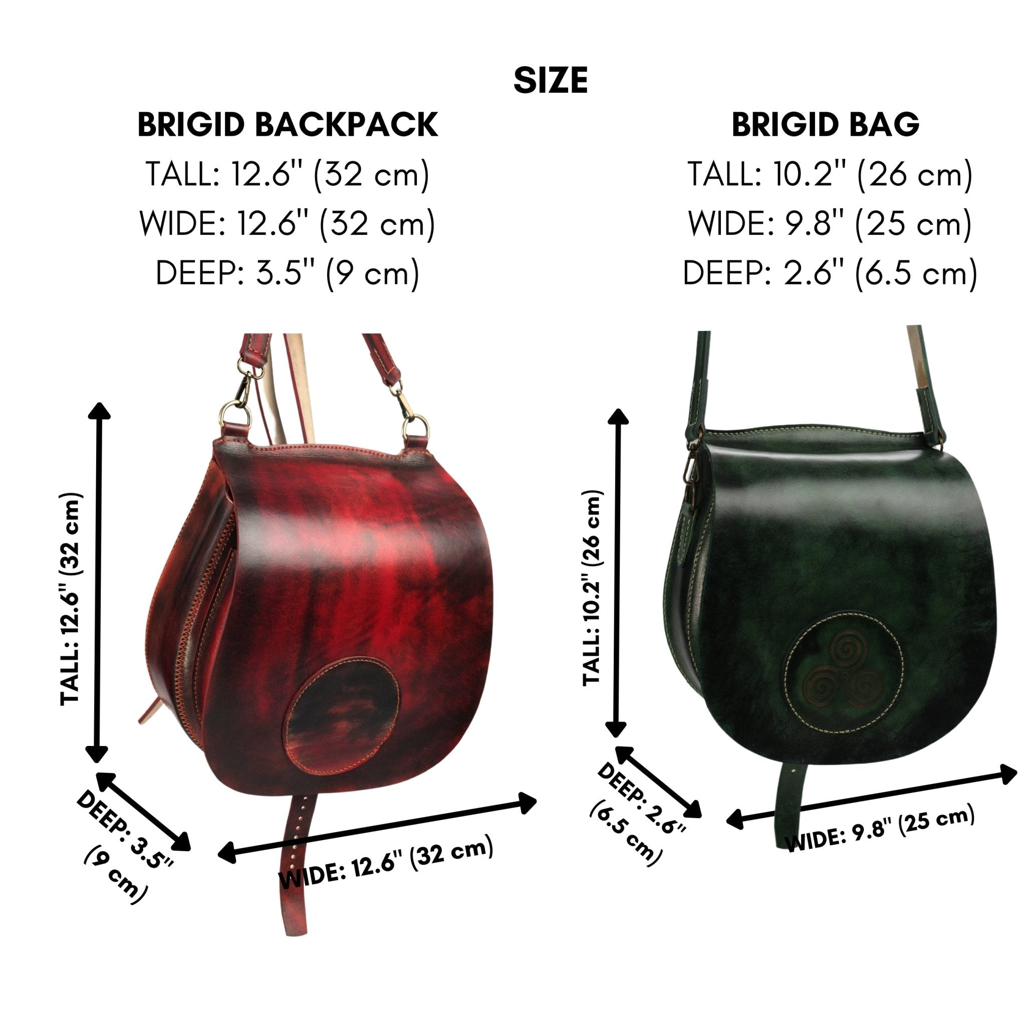 PDF Pattern and Instructional Video for Brigid Backpack and Bag - Vasile and Pavel Leather Patterns