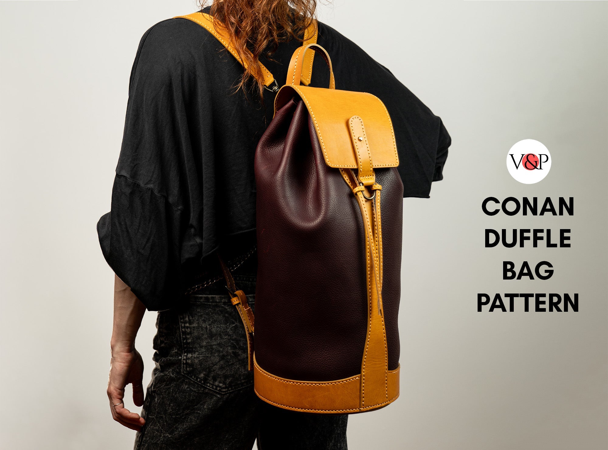 PDF Pattern and Instructional Video for Conan Duffle Bag – Vasile and ...