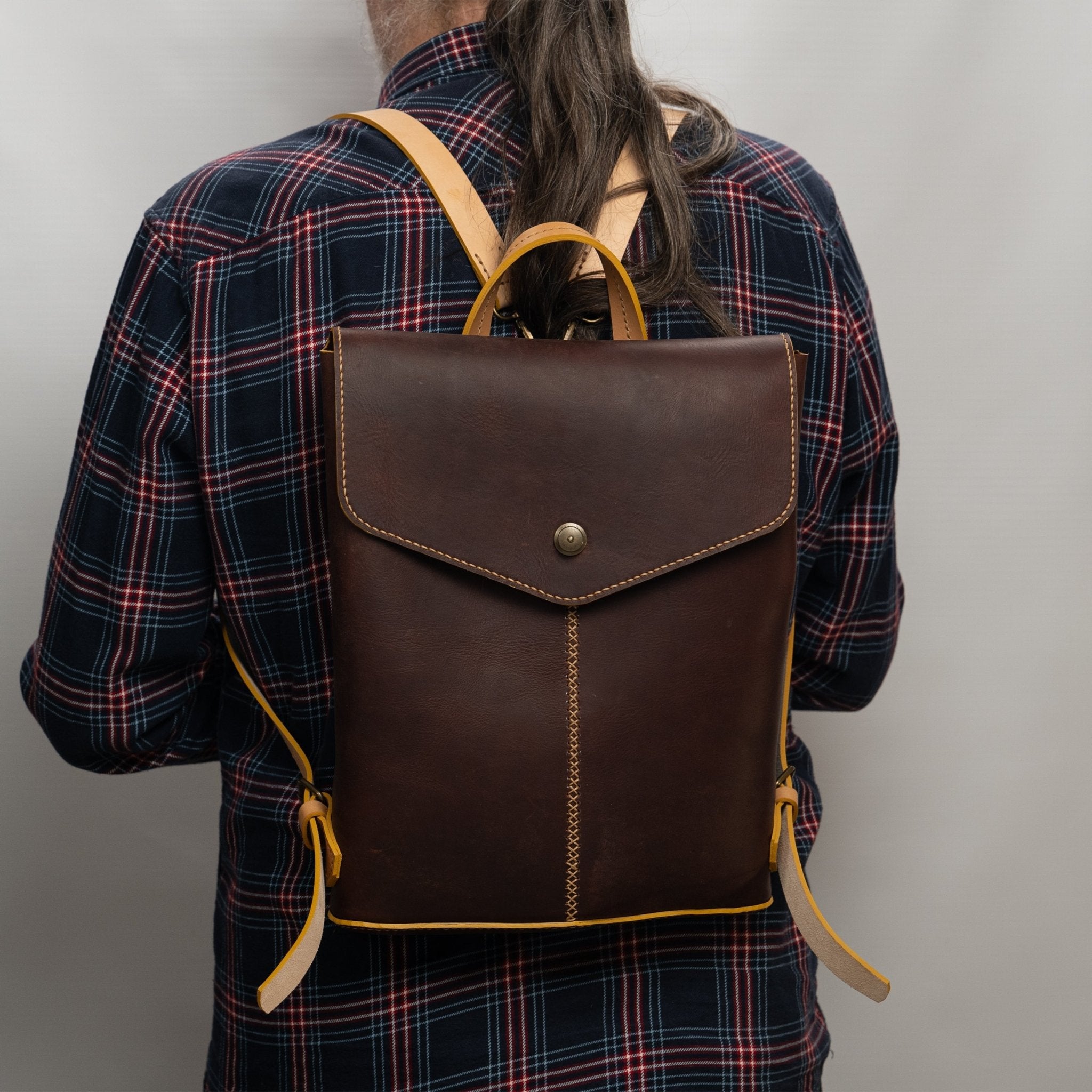 PDF Pattern and Instructional Video for Finn Backpack - Vasile and Pavel Leather Patterns