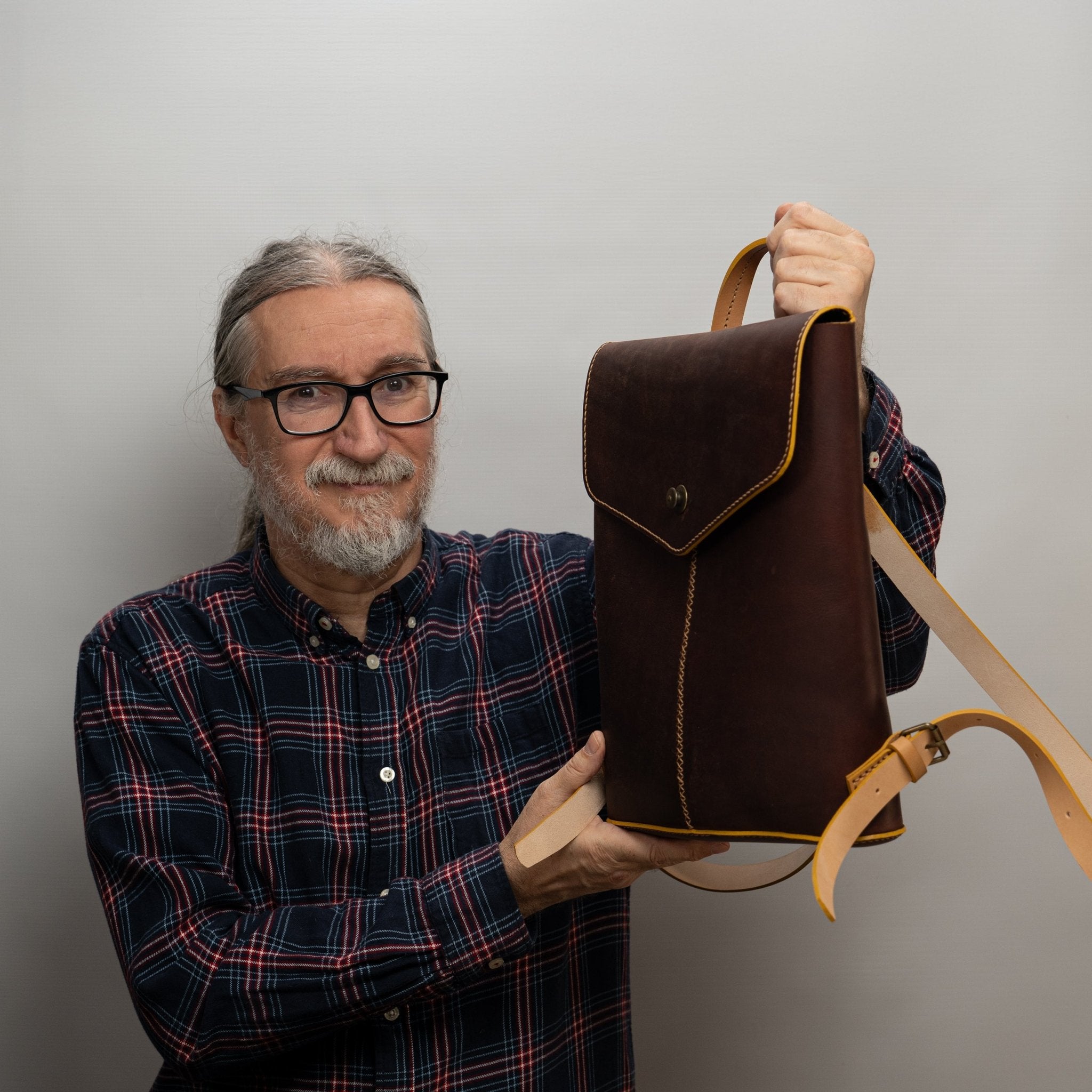 PDF Pattern and Instructional Video for Finn Backpack - Vasile and Pavel Leather Patterns