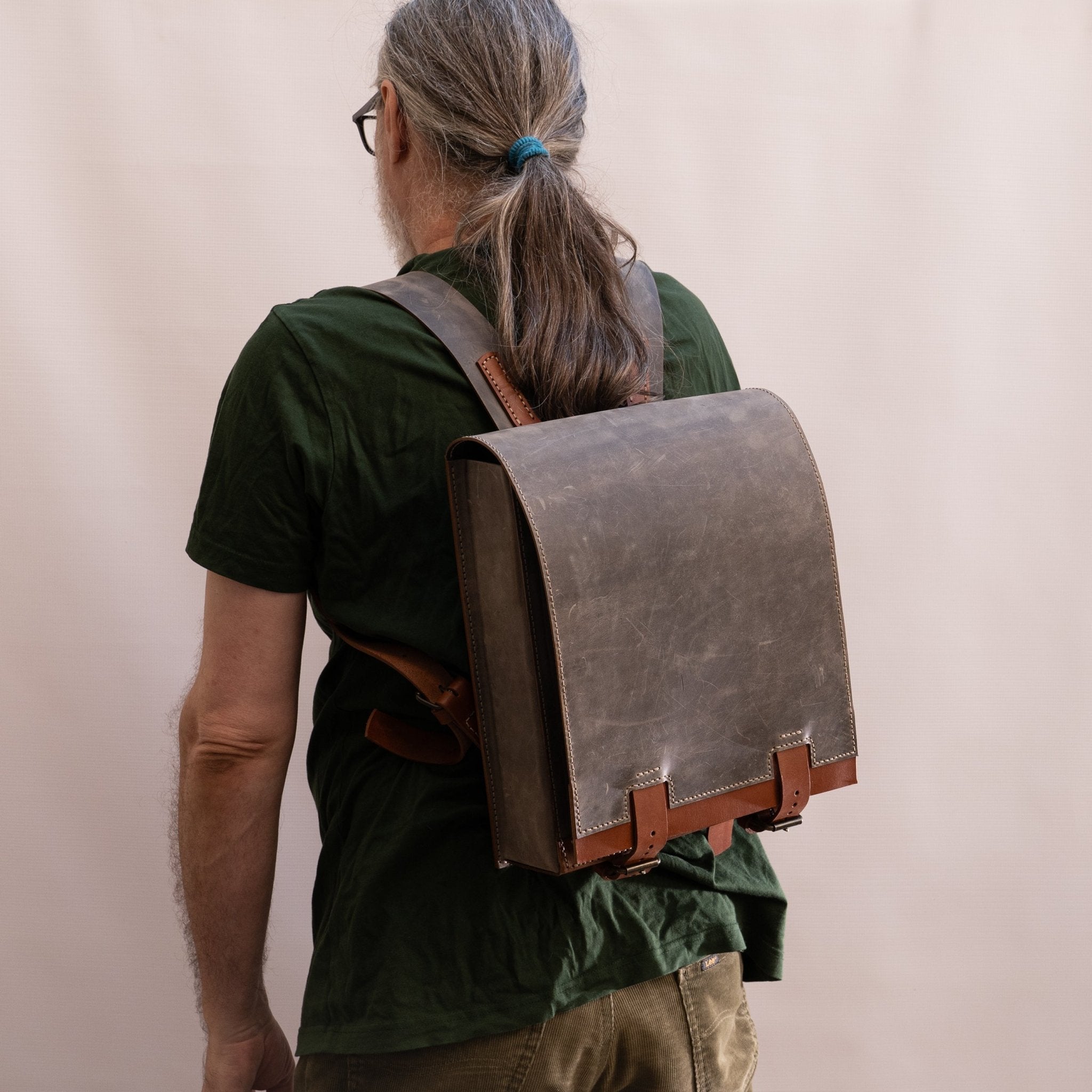 PDF Pattern and Instructional Video for Klaus Backpack - Vasile and Pavel Leather Patterns