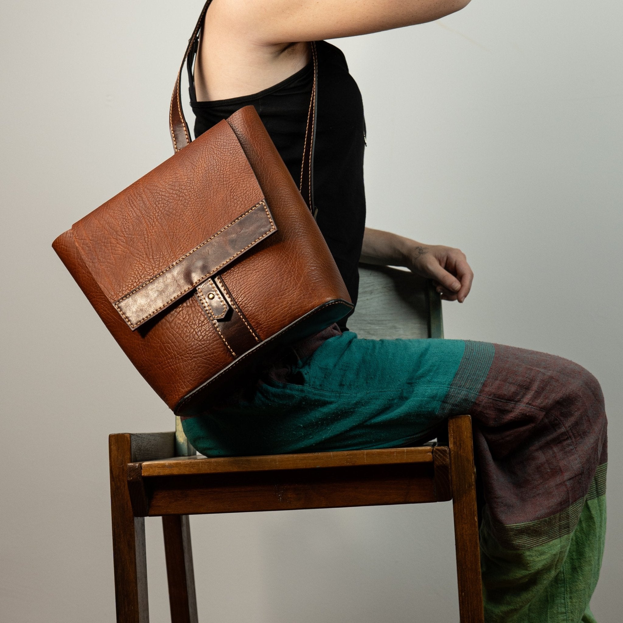 PDF Pattern and Instructional Video for Monty Bag & Backpack - Vasile and Pavel Leather Patterns