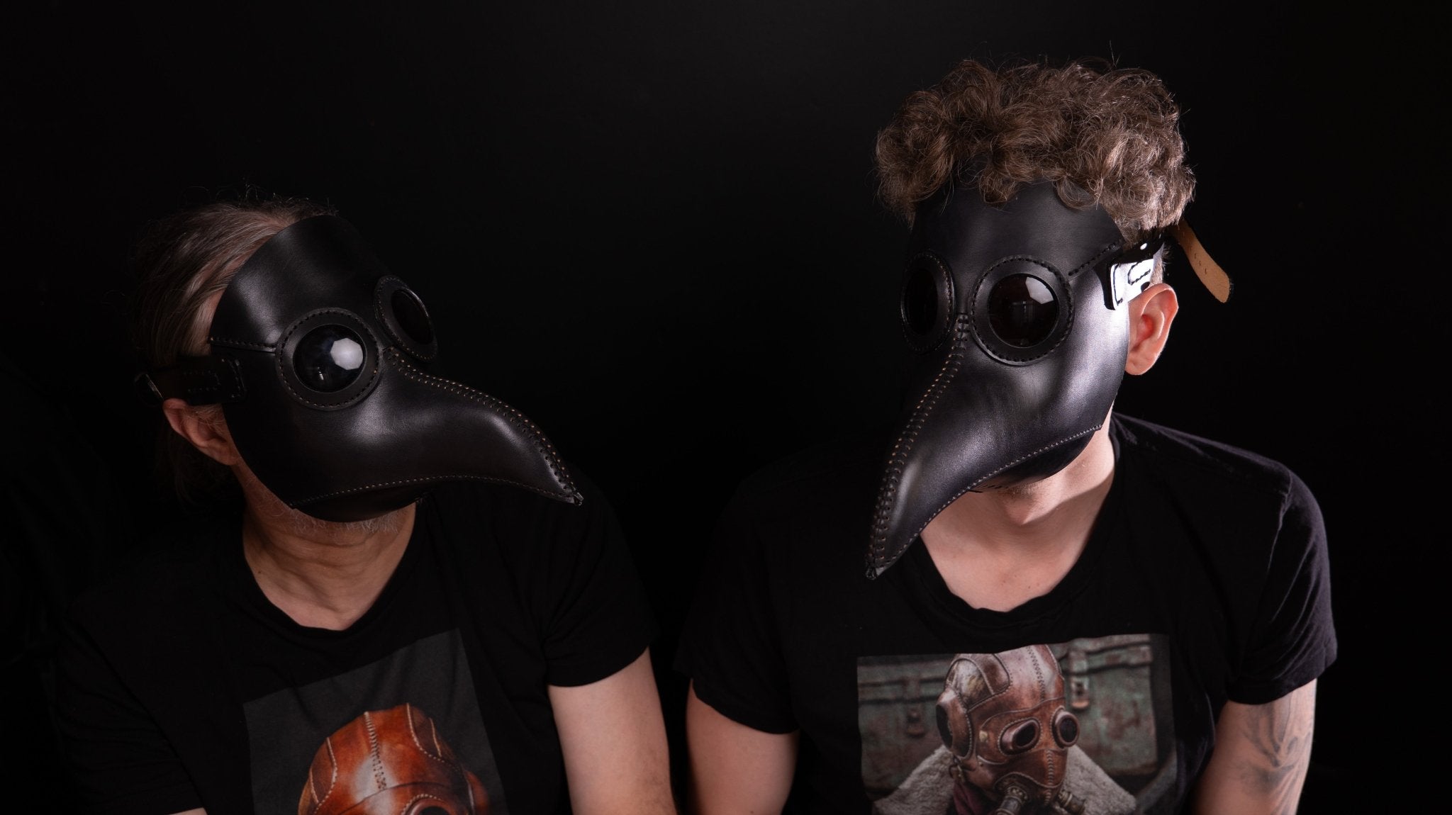 PDF Pattern and Instructional Video for Raven's Gaze Mask - Vasile and Pavel Leather Patterns