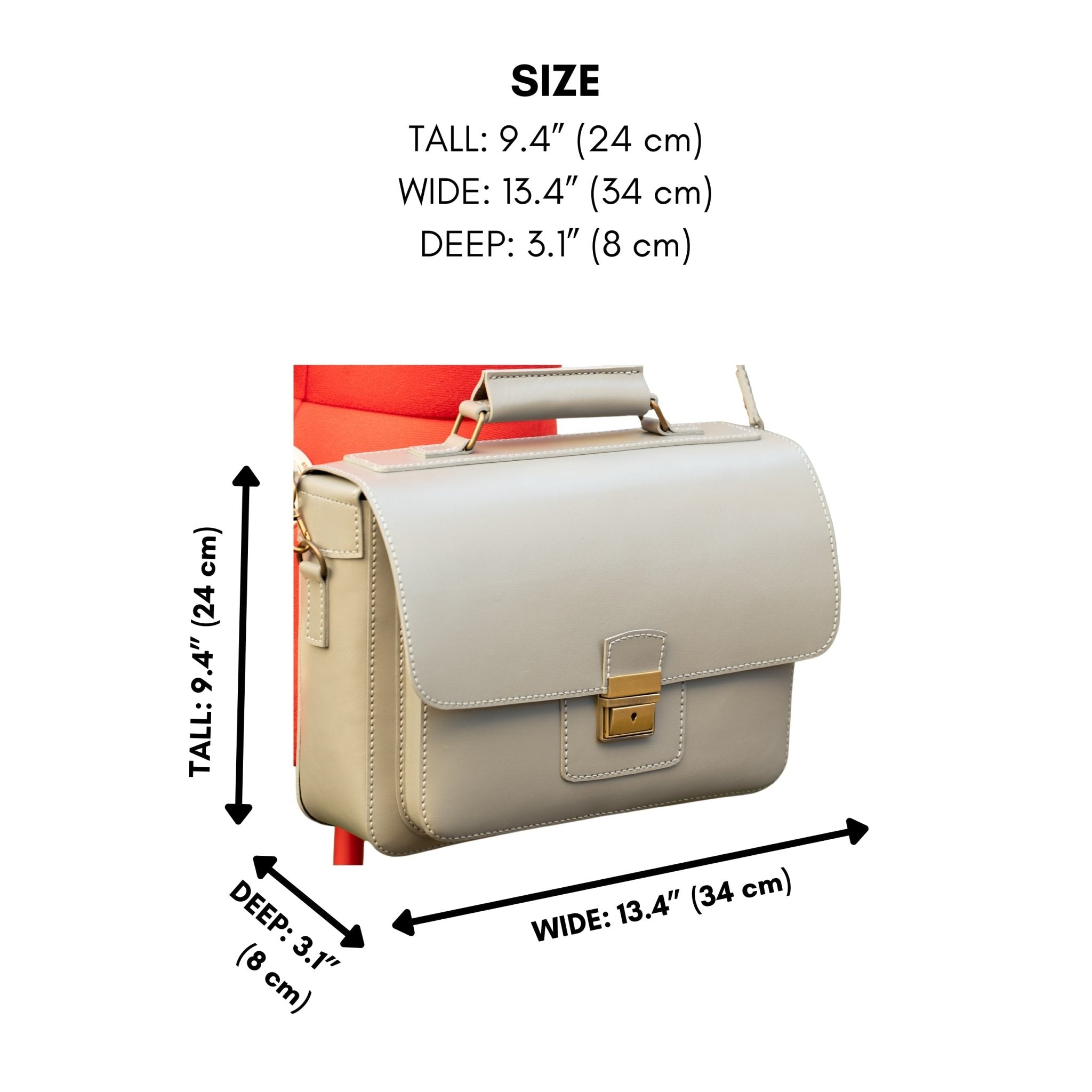 PDF Pattern, DXF and Instructional Video for Blair Briefcase - Vasile and Pavel Leather Patterns