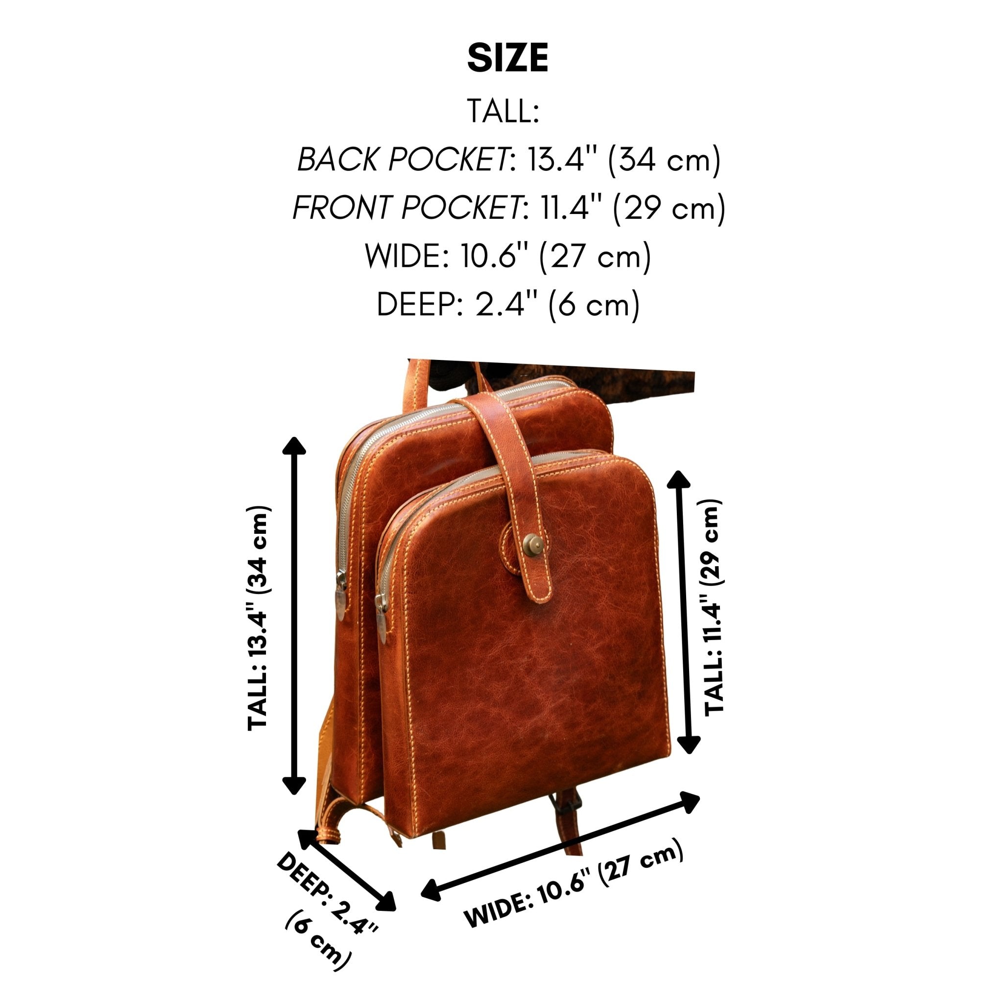 PDF Pattern, DXF and Instructional Video for Echo Backpack - Vasile and Pavel Leather Patterns