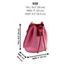 PDF Pattern, DXF and Instructional Video for Rosa Bucket Bag - Vasile and Pavel Leather Patterns