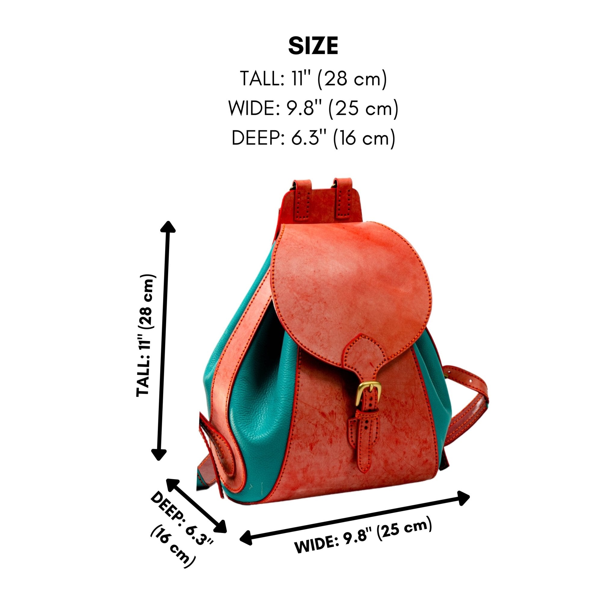 PDF Pattern, DXF and Instructional Video for Rosaleen Backpack - Vasile and Pavel Leather Patterns