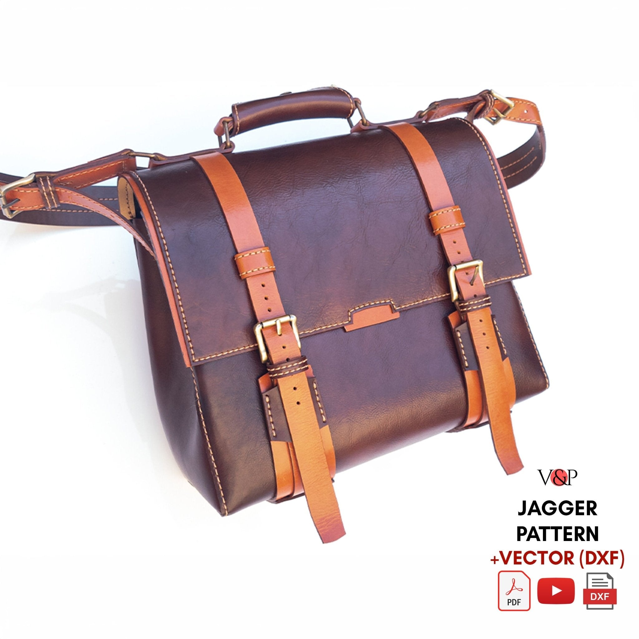 Jagger Design PDF Pattern, DXF File for Laser Cut and Instructional Video for Jagger ...