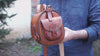 Leather Bag with 3D Printed Molded Pockets, STL+PDF Pattern, Video Tutorial