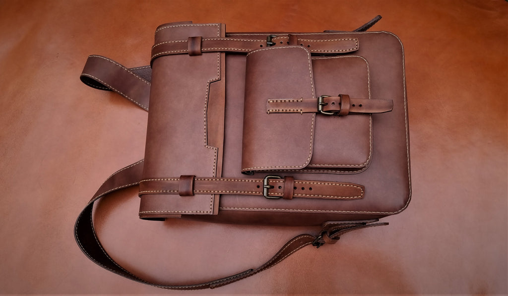 Leather Backpack Pattern — PDF + Video Tutorial