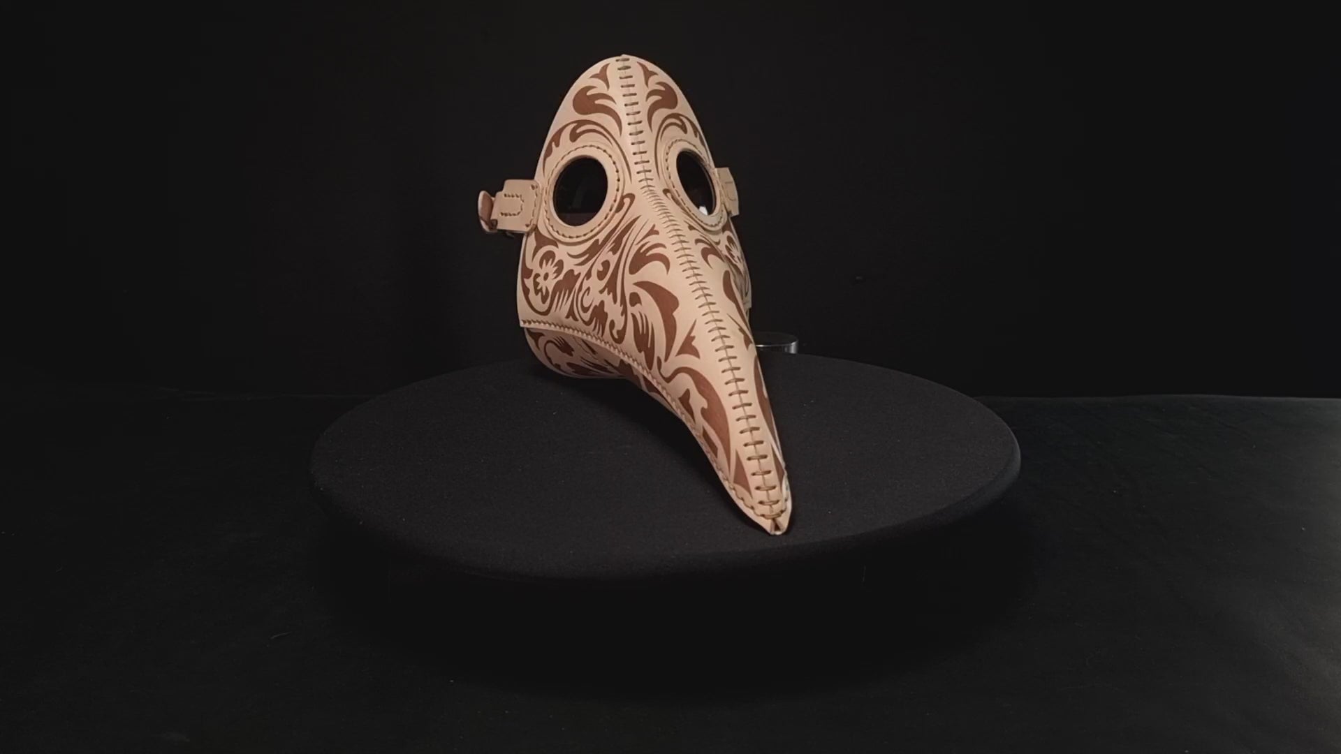 Plague Doctor Mask Engraved by Vasile and Pavel