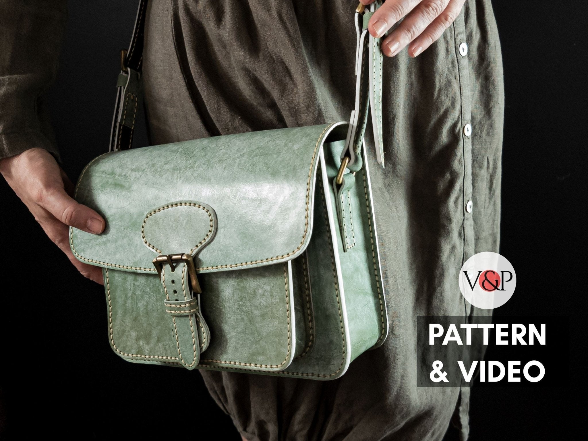 Small Leather Pouch, PDF Pattern and Video Instructions by Vasile and –  Vasile and Pavel Leather Patterns