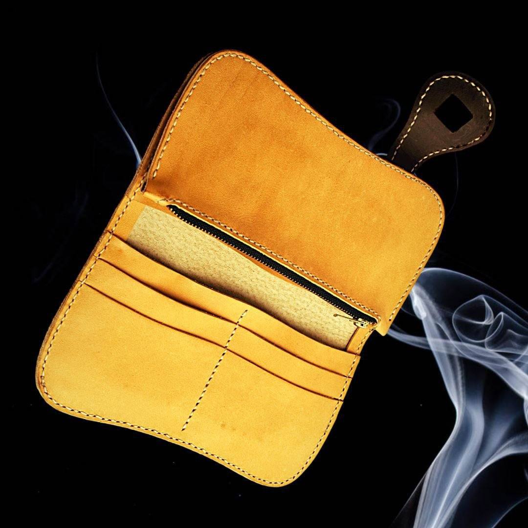 Leather Biker Wallet Pattern