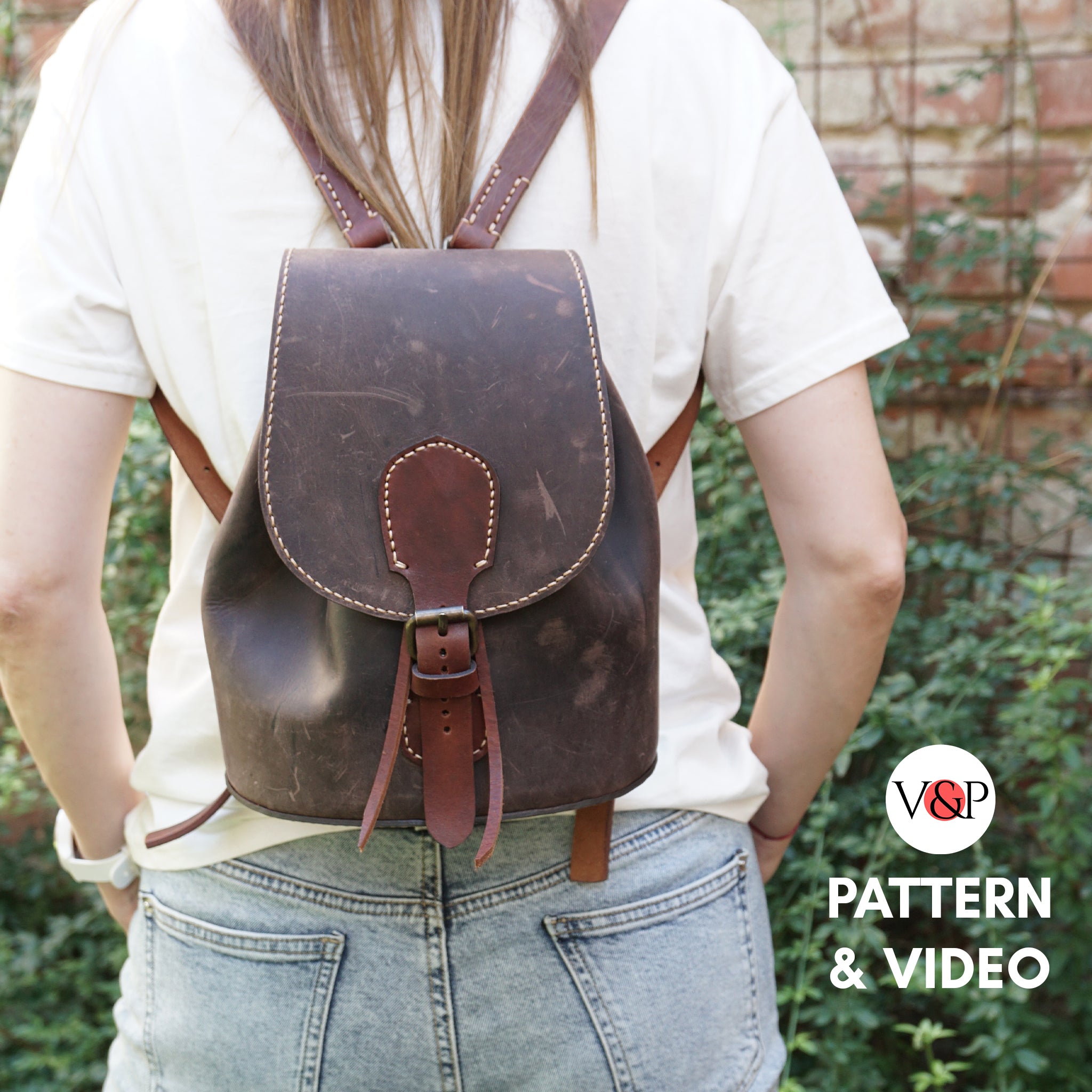 Dale Backpack, PDF Pattern and Instructional Video by Vasile and Pavel - Vasile and Pavel